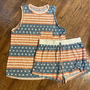 White Birch shorts set